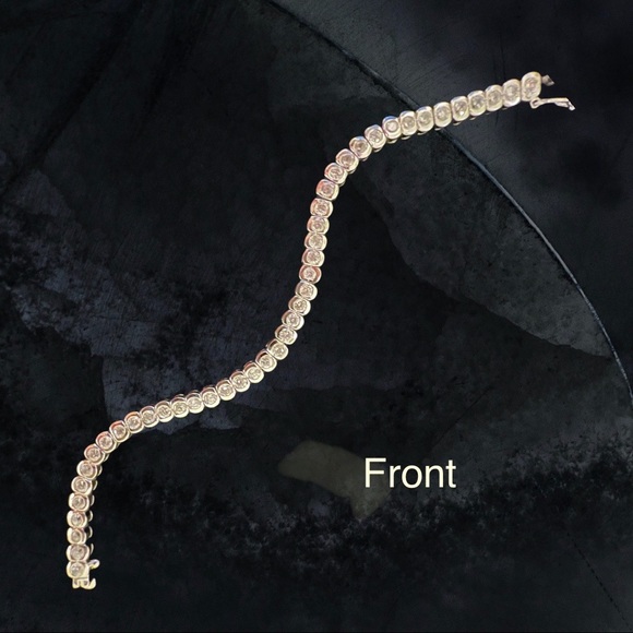 Jewelry - New Sterling Silver Tennis Bracelet.